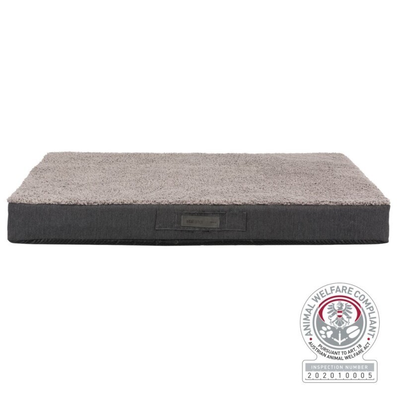 Trixie Vital Matratze Bendson hellgrau/ dunkelgrau 1,2 m, 10 cm, 72 cm