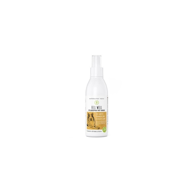 Wolfsbacher Natur Fellpflege Spray Kokos