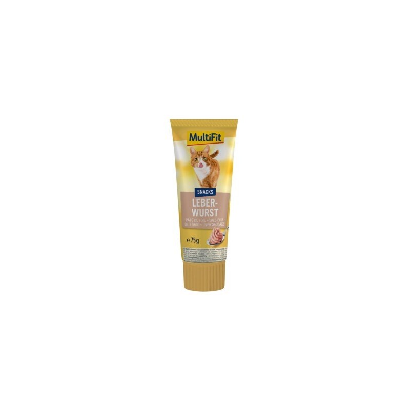 MultiFit Snackpaste Leberwurst 3x75 g