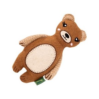 HUNTER Hunde-Plüschspielzeug Fyn braun, Länge: ca. 20 cm