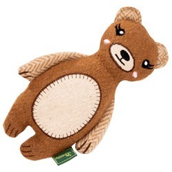 HUNTER Hunde-Plüschspielzeug Fyn braun, Länge: ca. 20 cm