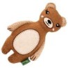 HUNTER Hunde-Plüschspielzeug Fyn braun, Länge: ca. 20 cm