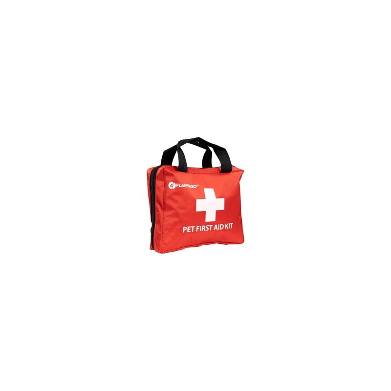 Hunde Erste-Hilfe-Set First Aid rot, Maße: ca. 20 x 15 x 6 cm
