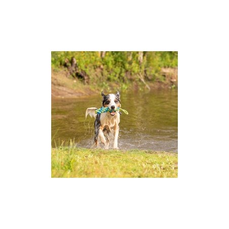 Hunde-Wasserspielzeug Tug Rope blau, Gr. S, Maße: ca. 38 x 5 x 5 cm