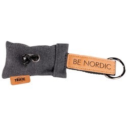 TRIXIE Kotbeutelspender Be Nordic grau-schwarz, Breite: ca. 5 cm, Länge: ca. 15 cm