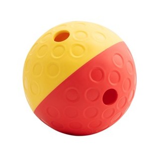 Snackball Treat Tumble rot-gelb, Durchmesser:  ca. 16 cm
