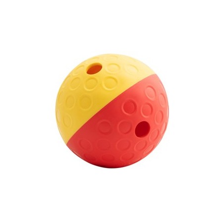Snackball Treat Tumble rot-gelb, Durchmesser:  ca. 16 cm