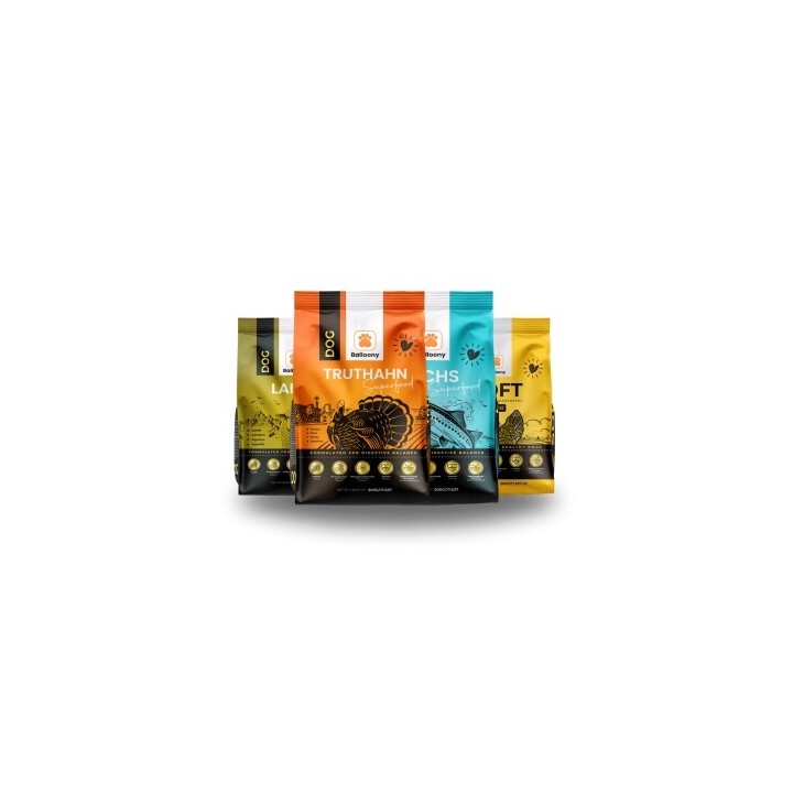 German Shephy Balloony Hundefutter Probierpaket