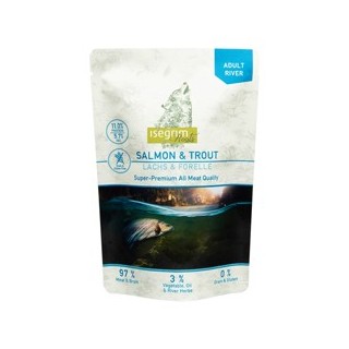 isegrim® Roots RIVER Lachs & Forelle, Anzahl: 7 x 410 g, 410 g, Hundefutter