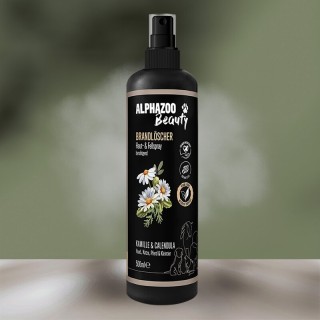ALPHAZOO Brandlöscher- Juckreiz-Spray, Fellpflege-Spray für Hunde, Katzen, Haus- und Hoftiere 500 ml