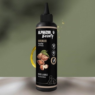 ALPHAZOO Sanfte Augenpflege 200ml - Durchblick für Hunde, Katzen, Haus- und Hoftiere