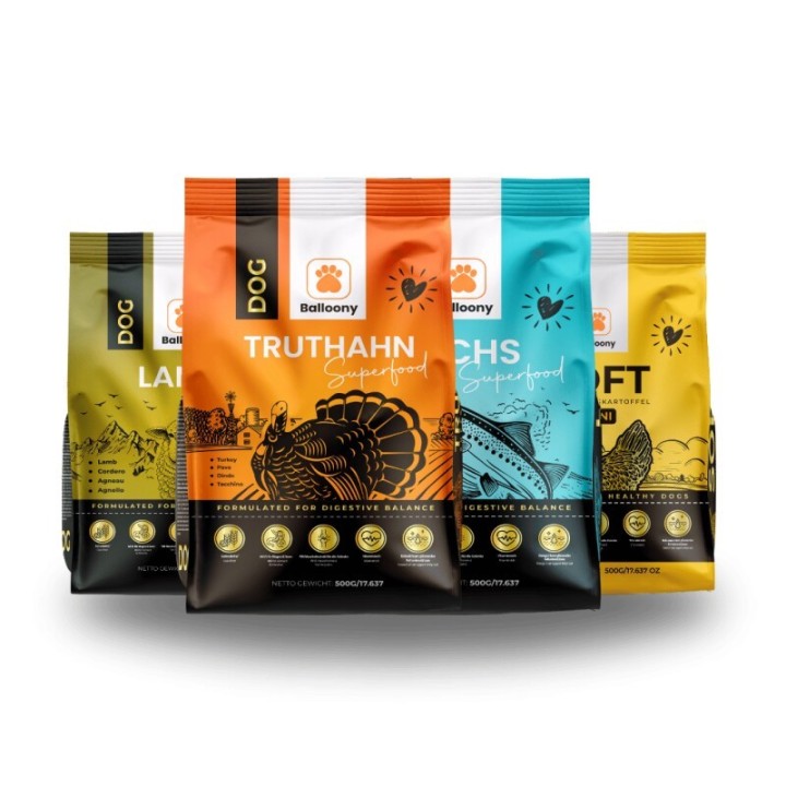 German Shephy Balloony Hundefutter Probierpaket