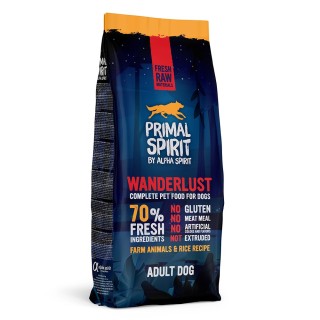 Primal Spirit 70% Wanderlust Hundefutter - 12 kg