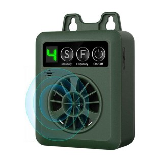 Verbessertes Anti-Bell-Gerät, Mini-Bellkontrollgerät mit 4 effektiv einstellbaren Empfindlichkeiten und schwarz