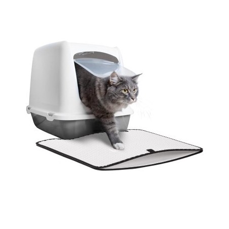 Canadian Cat Company Toilettenvorleger Zaubermatte S weiß