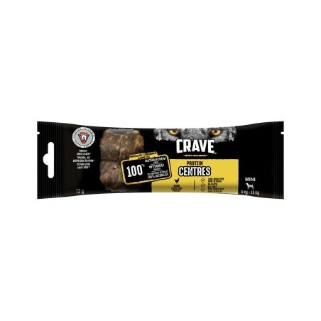 CRAVE Protein Centres Mini mit Huhn 15 x 72g