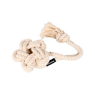 treusinn. Hundespielzeug Eco Bloomy sand, Gr. M, Länge: ca. 31 cm, Durchmesser:  ca. 9 cm