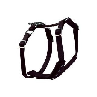 HUNTER Autosicherheitsgeschirr Easy Comfort schwarz, Gr. M, Bauchumfang: 50 - 65 cm, Halsweite: max. 60 cm