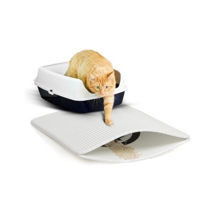 Canadian Cat Company Toilettenvorleger Zaubermatte weiß