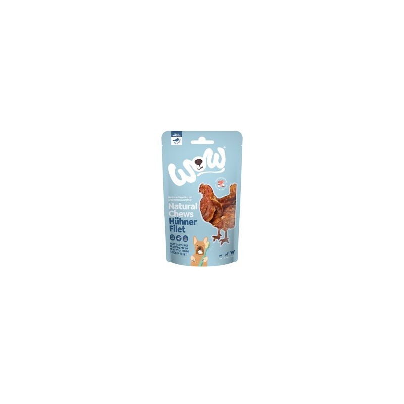 WOW Natural Chew Hühnerfilet getrocknet 250g