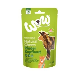 WOW Natural Chew Rinderkopfhaut 350 g