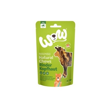 WOW Natural Chew Rinderkopfhaut 350 g
