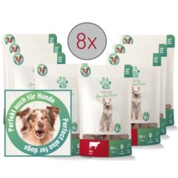 Fellicita Rind Fleischstreifen 8x 50g Fellonis Hundesnacks