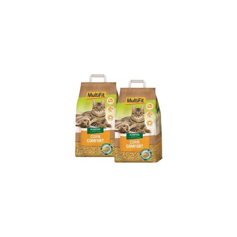 MultiFit Klumpstreu Corn Comfort 2x7 l