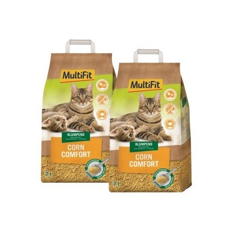 MultiFit Klumpstreu Corn Comfort 2x7 l