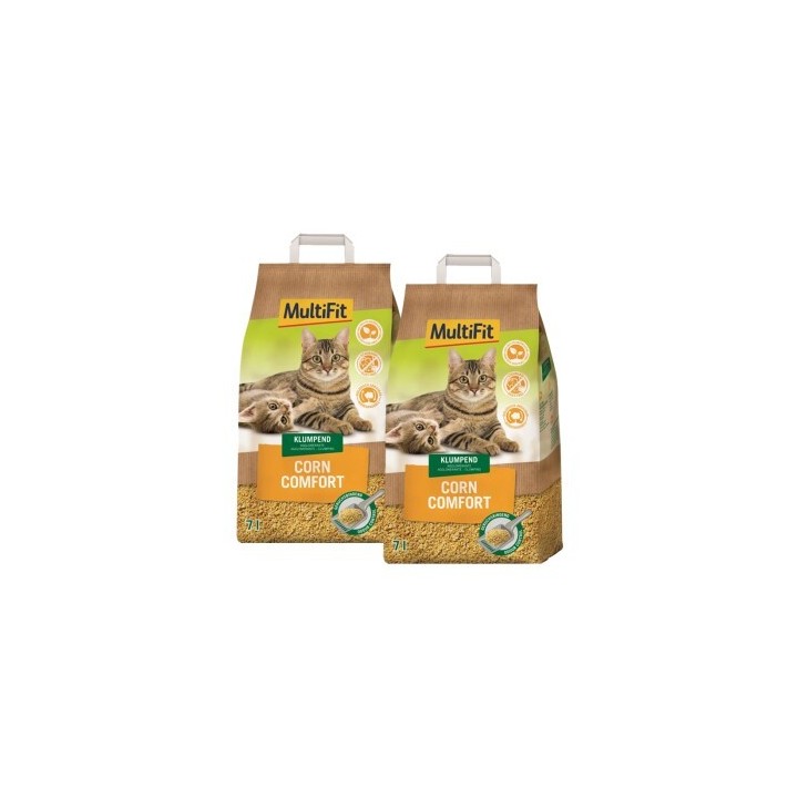 MultiFit Klumpstreu Corn Comfort 2x7 l