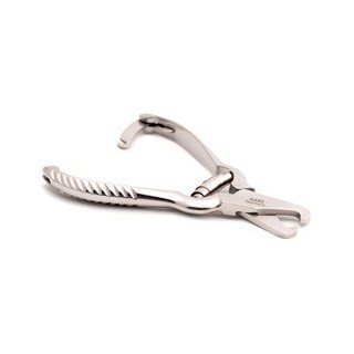 Krallenschere Edelstahl silber, Länge: ca. 13 cm