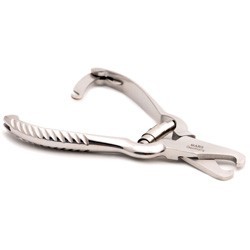 Krallenschere Edelstahl silber, Länge: ca. 13 cm