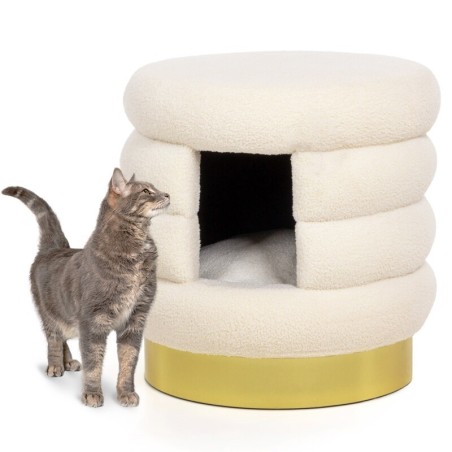 Canadian Cat Company Katzenhöhle Choupette weiß