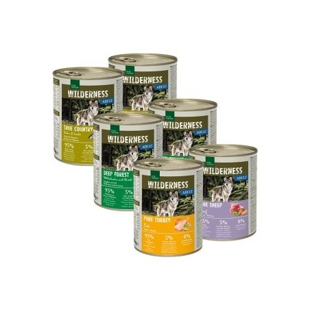 REAL NATURE Wilderness Adult 6x800 g Mixpaket 1