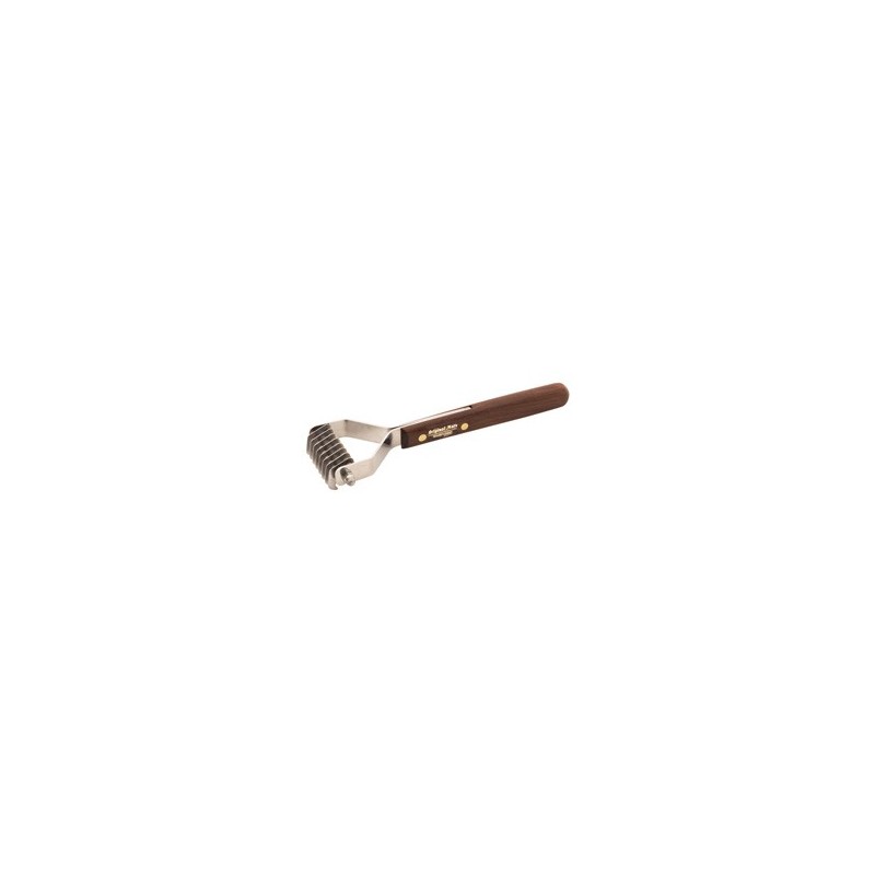 Multi-Trimm-Striegel Collar braun