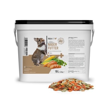REAVET Natur Nagerfutter 10L