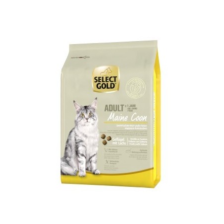 SELECT GOLD Maine Coon Adult Geflügel und Lachs 2,5 kg