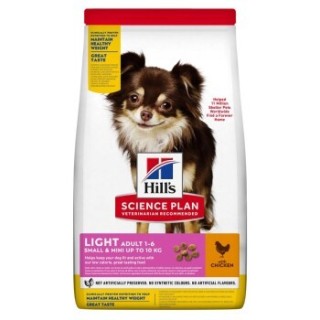 Hill's Science Plan Small & Miniature Light Adult 1+, Huhn 6 kg