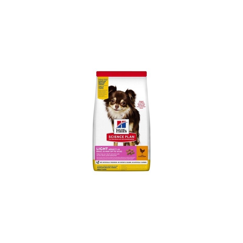 Hill's Science Plan Small & Miniature Light Adult 1+, Huhn 6 kg