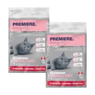 PREMIERE Excellent Babypuder Klumpstreu 2x6 kg