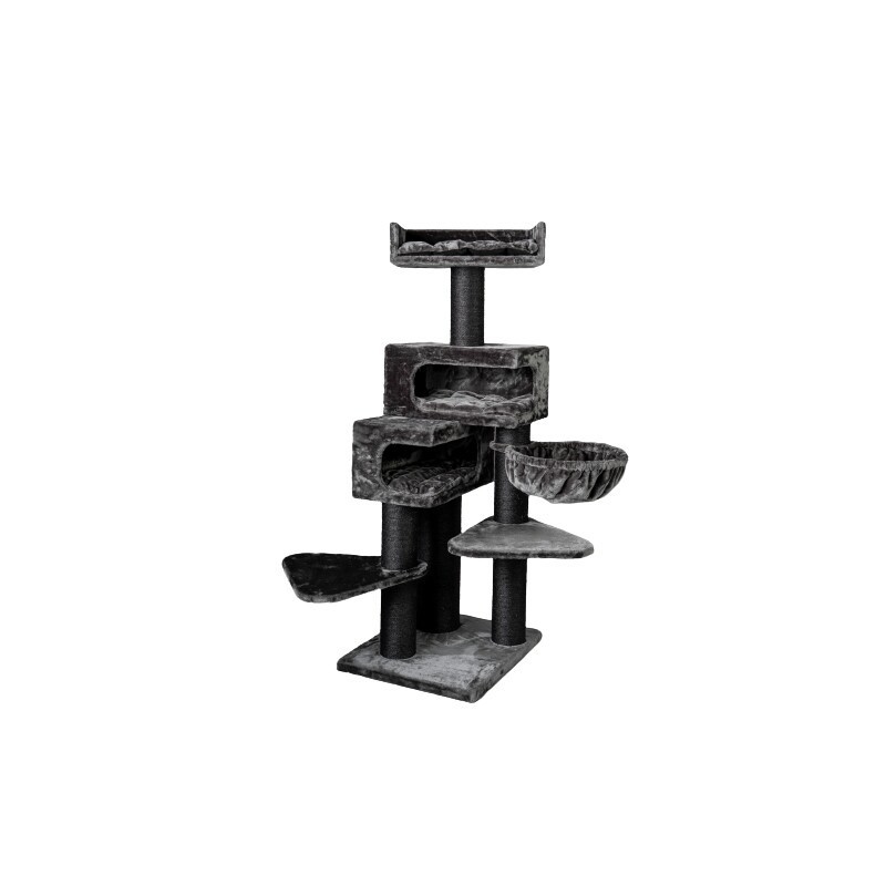RHR Quality RHRQuality Kratzbaum Birma Zitadelle anthrazit/ schwarz