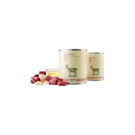 alsa-nature SINGLE Ziege mit Pastinake, Anzahl: 400 g, 400 g, Hundefutter nass