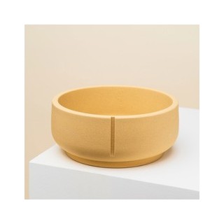 pino Hundenapf Classic Bowl camel brown solid, Gr. M, Höhe: ca. 8 cm, Durchmesser:  ca. 18 cm