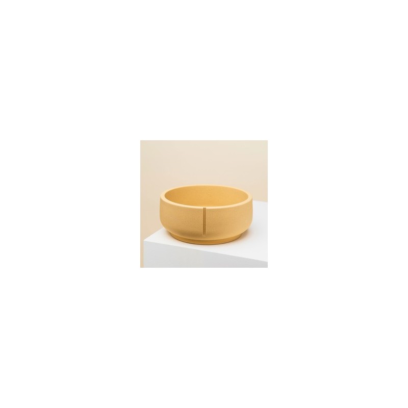 pino Hundenapf Classic Bowl camel brown solid, Gr. M, Höhe: ca. 8 cm, Durchmesser:  ca. 18 cm