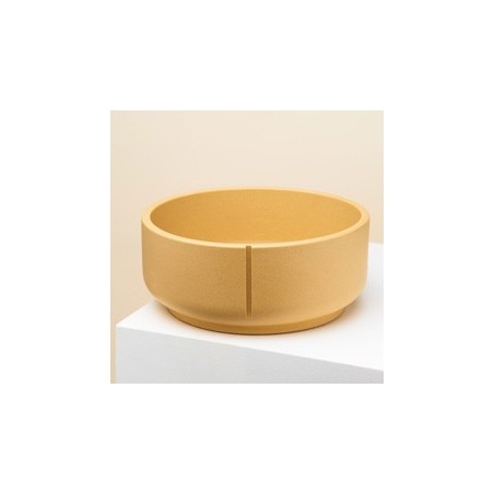 pino Hundenapf Classic Bowl camel brown solid, Gr. L, Höhe: ca. 9 cm, Durchmesser:  ca. 22 cm