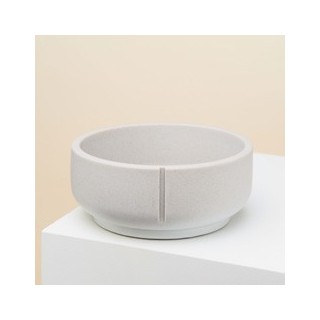 pino Hundenapf Classic Bowl dolphin grey solid, Gr. M, Höhe: ca. 8 cm, Durchmesser:  ca. 18 cm