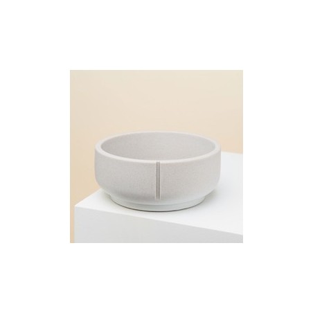 pino Hundenapf Classic Bowl dolphin grey solid, Gr. M, Höhe: ca. 8 cm, Durchmesser:  ca. 18 cm