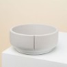 pino Hundenapf Classic Bowl dolphin grey solid, Gr. M, Höhe: ca. 8 cm, Durchmesser:  ca. 18 cm