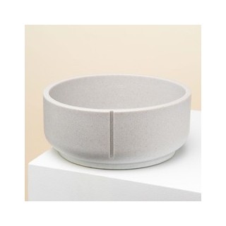 pino Hundenapf Classic Bowl dolphin grey solid, Gr. L, Höhe: ca. 9 cm, Durchmesser:  ca. 22 cm