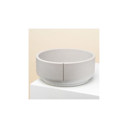 pino Hundenapf Classic Bowl dolphin grey solid, Gr. L, Höhe: ca. 9 cm, Durchmesser:  ca. 22 cm